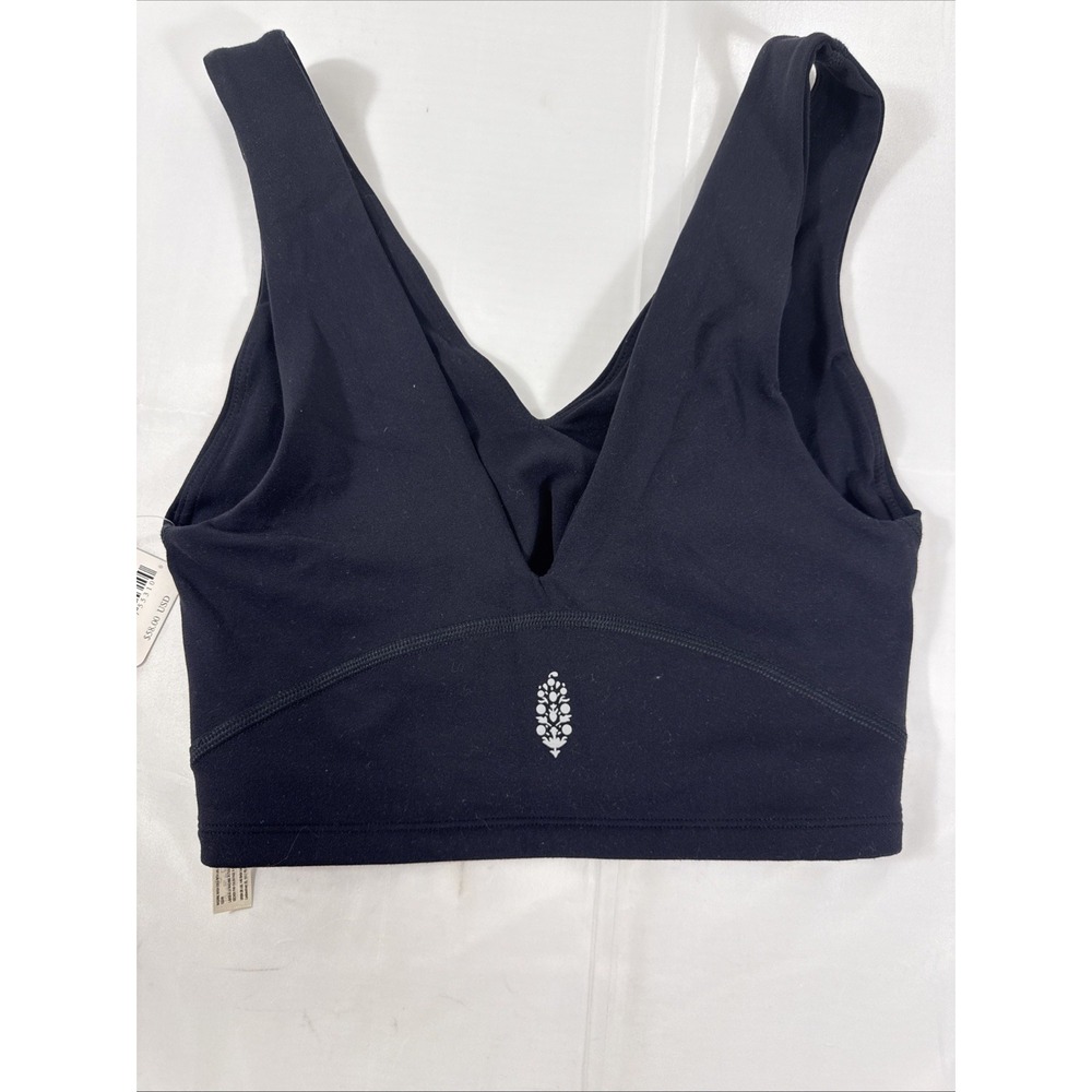 For Movement Sports Bra Activewear Dark Blue XS Wireless Pullover Solid
